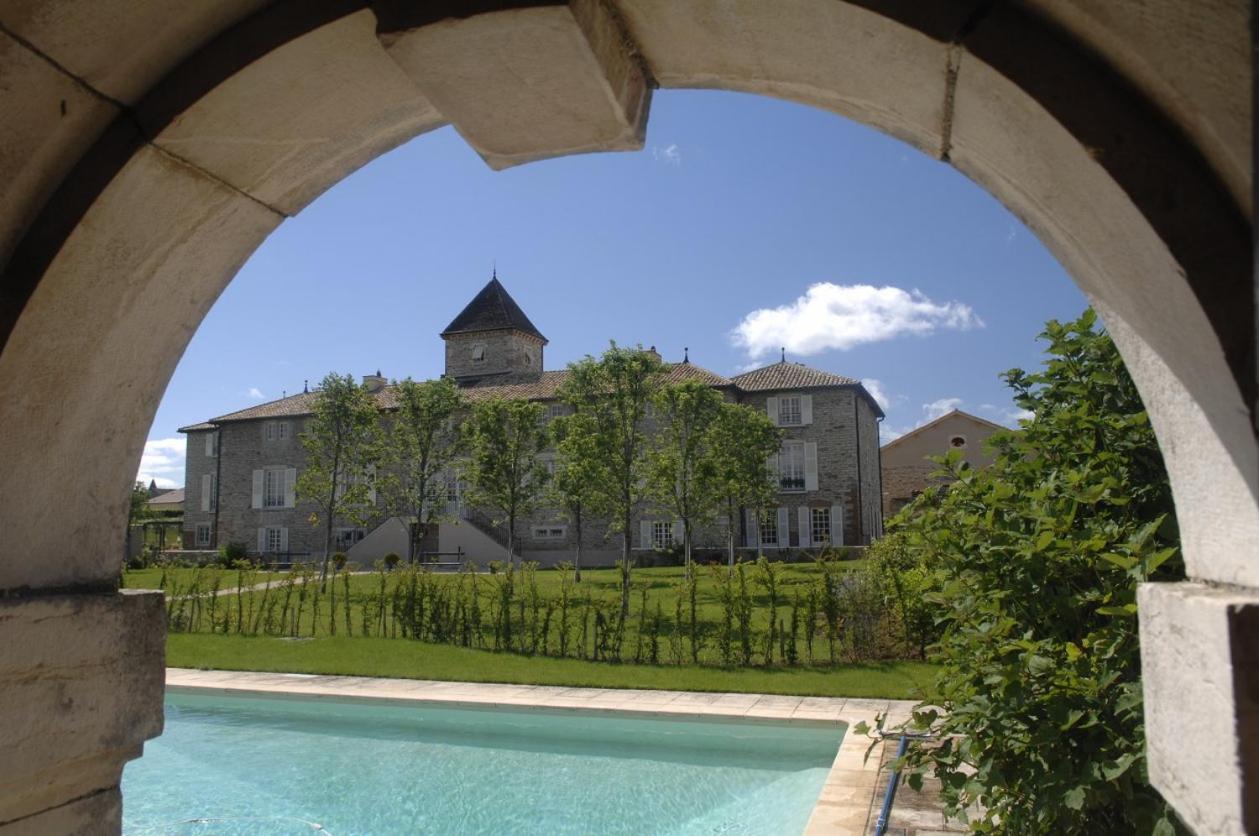Hotel-Restaurant Le Chateau De Besseuil, Macon Nord - Teritoria Clessé Zewnętrze zdjęcie
